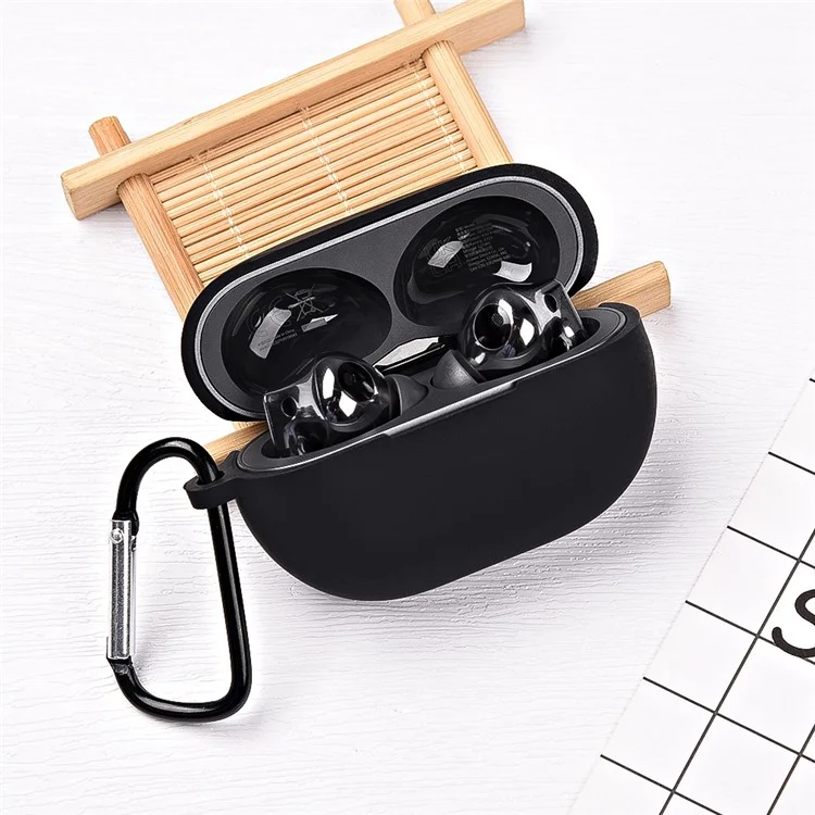 Silicone Case for Huawei FreeBuds Pro 2 All-inclusive Protection Earphone Case Bluetooth Headset Cover with Anti-Lost Buckle Silicone Case for Huawei FreeBuds Pro 2 All-inclusive Protection Earphone Case Bluetooth Headset Cover with Anti-Lost Buckle