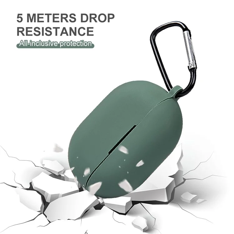 Silicone Case for Huawei FreeBuds Pro 2 All-inclusive Protection Earphone Case Bluetooth Headset Cover with Anti-Lost Buckle Silicone Case for Huawei FreeBuds Pro 2 All-inclusive Protection Earphone Case Bluetooth Headset Cover with Anti-Lost Buckle